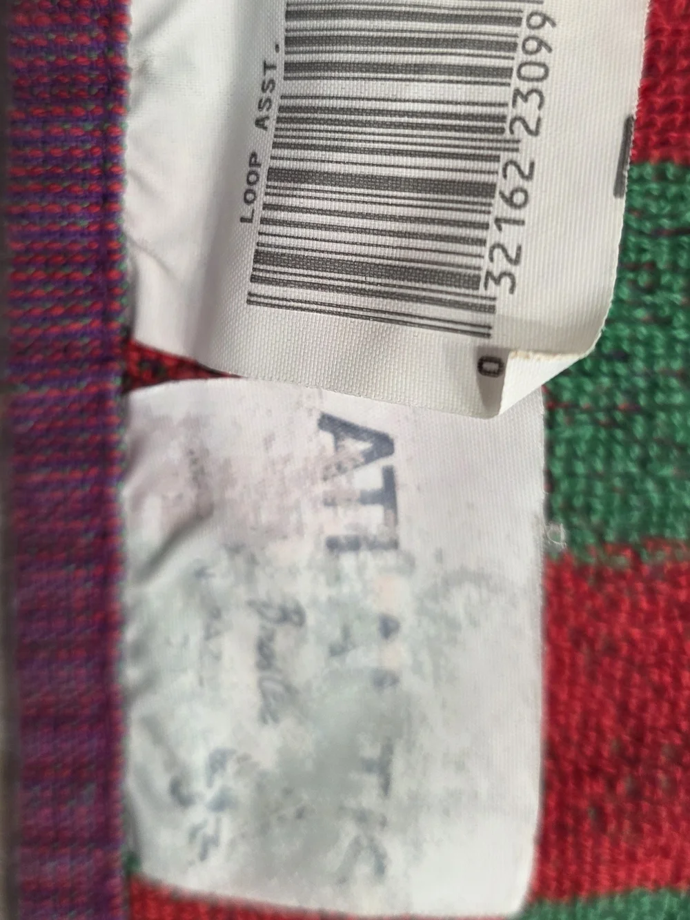 Vintage Atlantis Beach Towel Rainbow Picnic Cruise Vacay Holiday Retro Pool